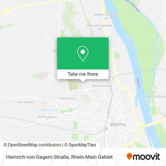 Карта Heinrich-von-Gagern-Straße