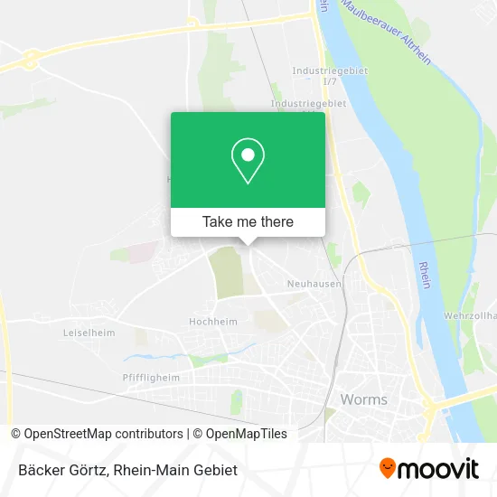 Карта Bäcker Görtz