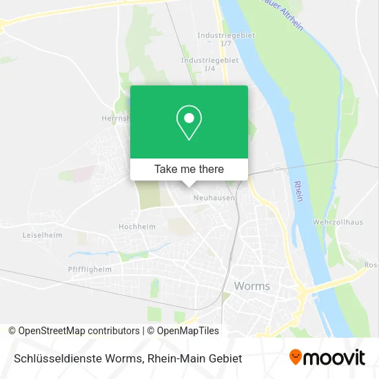Карта Schlüsseldienste Worms