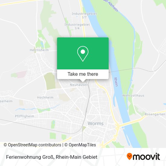 Карта Ferienwohnung Groß