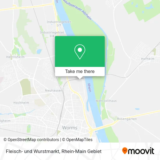 Карта Fleisch- und Wurstmarkt