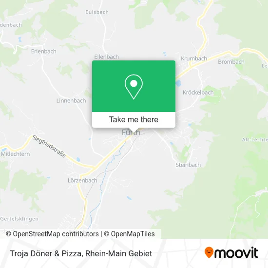 Troja Döner & Pizza map