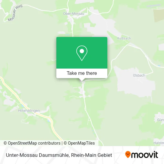 Карта Unter-Mossau Daumsmühle