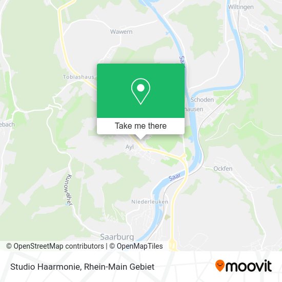 Карта Studio Haarmonie