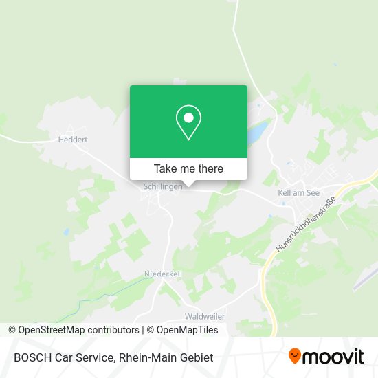Карта BOSCH Car Service