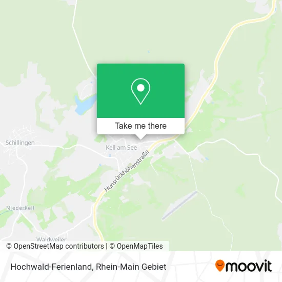 Карта Hochwald-Ferienland
