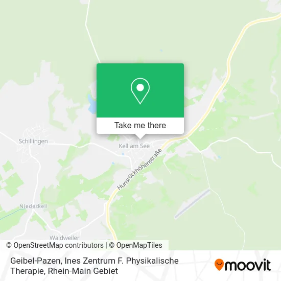 Карта Geibel-Pazen, Ines Zentrum F. Physikalische Therapie