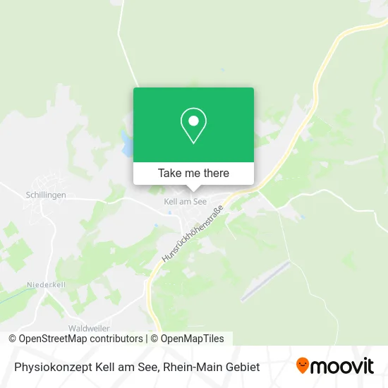 Карта Physiokonzept Kell am See