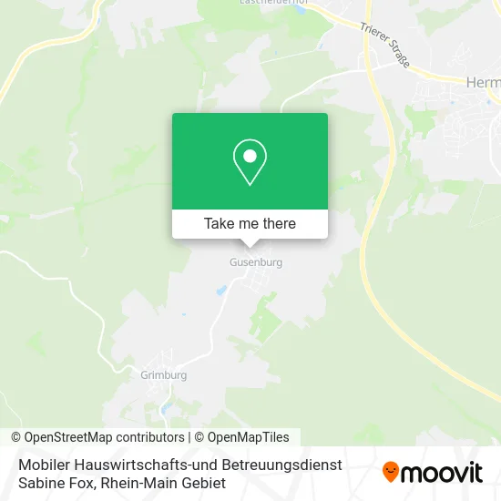 Карта Mobiler Hauswirtschafts-und Betreuungsdienst Sabine Fox