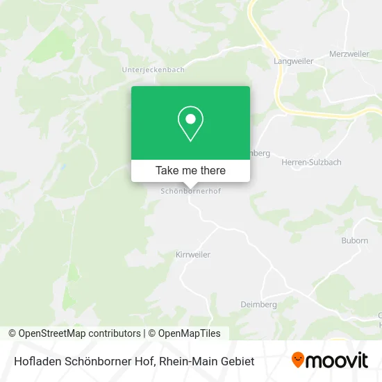 Карта Hofladen Schönborner Hof