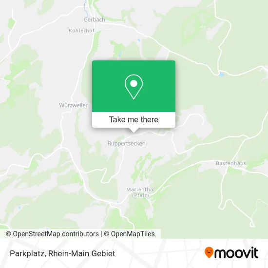 Карта Parkplatz