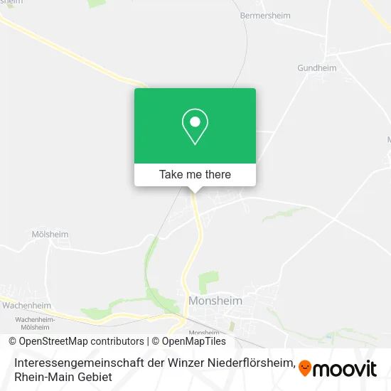 Карта Interessengemeinschaft der Winzer Niederflörsheim