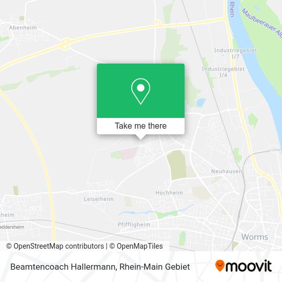 Карта Beamtencoach Hallermann