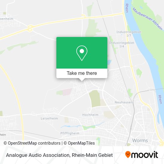 Карта Analogue Audio Association