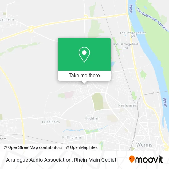 Карта Analogue Audio Association