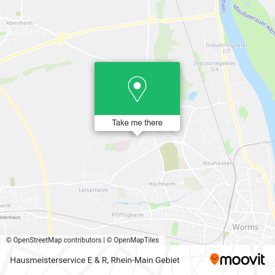 Карта Hausmeisterservice E & R