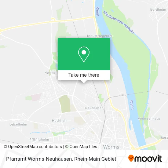 Карта Pfarramt Worms-Neuhausen