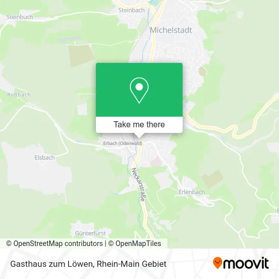 Карта Gasthaus zum Löwen