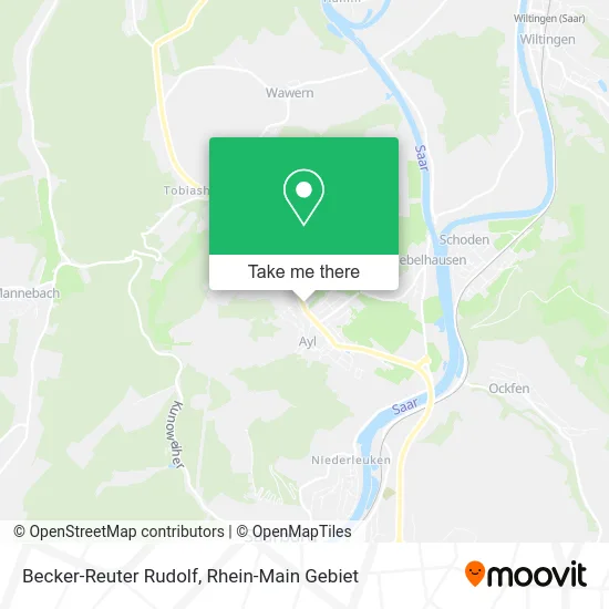 Карта Becker-Reuter Rudolf