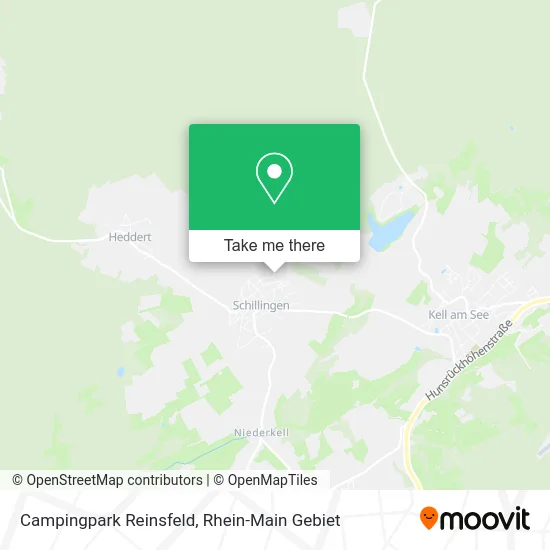 Карта Campingpark Reinsfeld