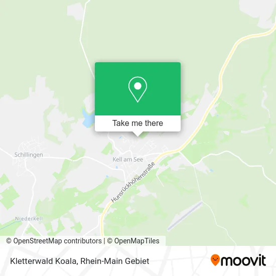 Карта Kletterwald Koala