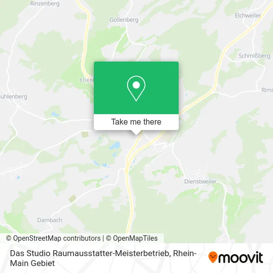Карта Das Studio Raumausstatter-Meisterbetrieb