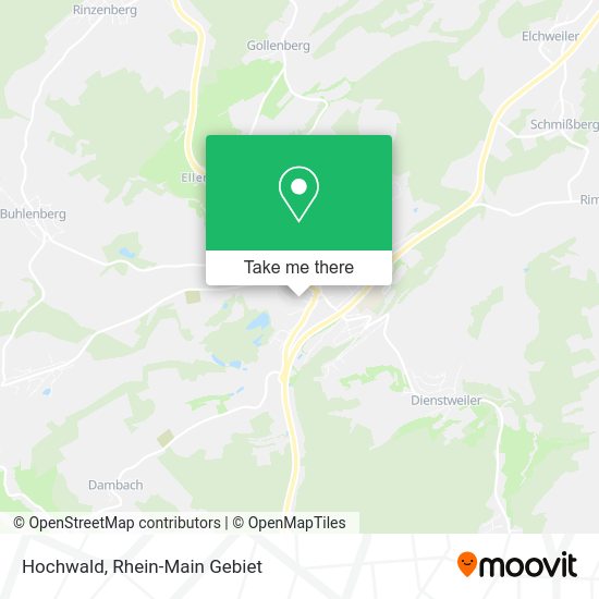 Карта Hochwald