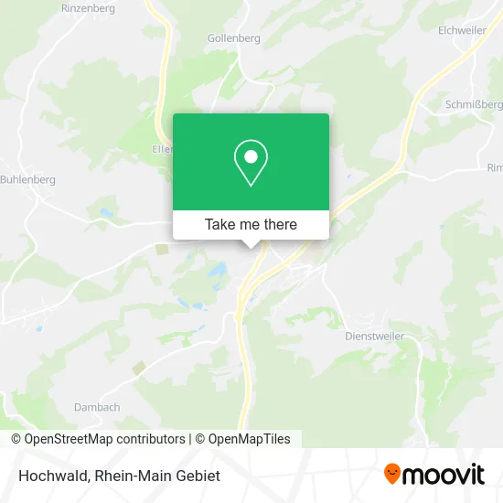 Карта Hochwald