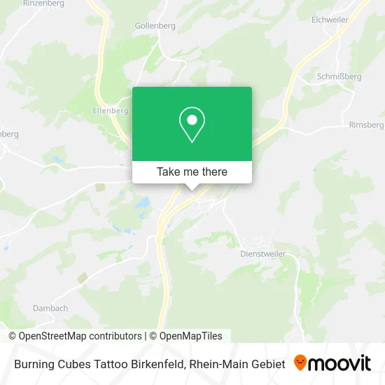 Карта Burning Cubes Tattoo Birkenfeld