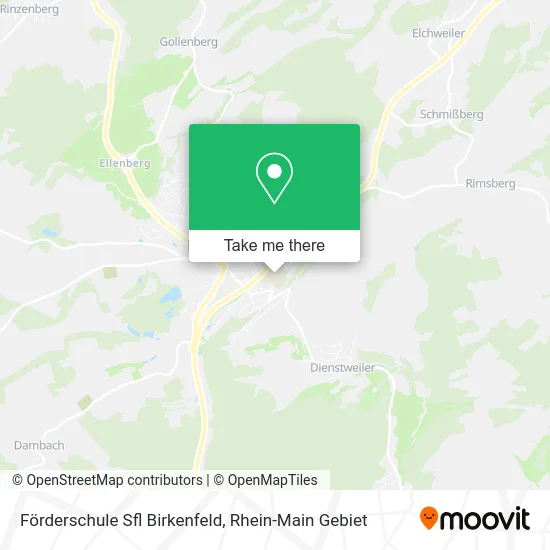 Карта Förderschule Sfl Birkenfeld