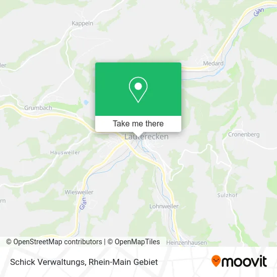 Карта Schick Verwaltungs