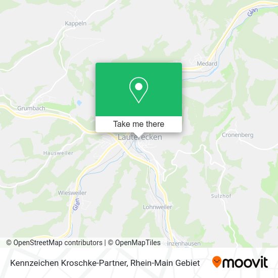 Карта Kennzeichen Kroschke-Partner
