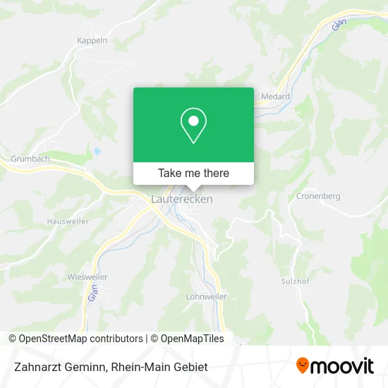 Карта Zahnarzt Geminn