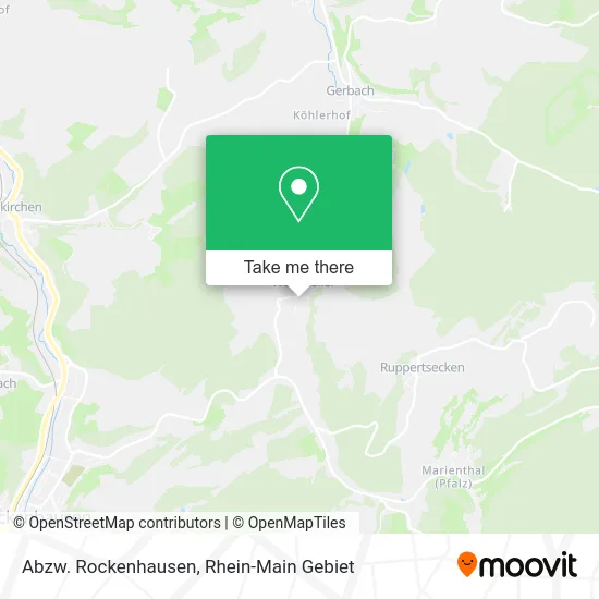 Карта Abzw. Rockenhausen