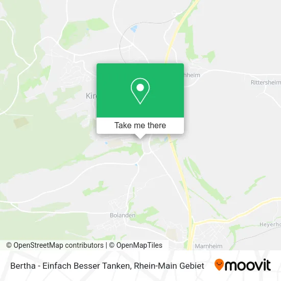Карта Bertha - Einfach Besser Tanken