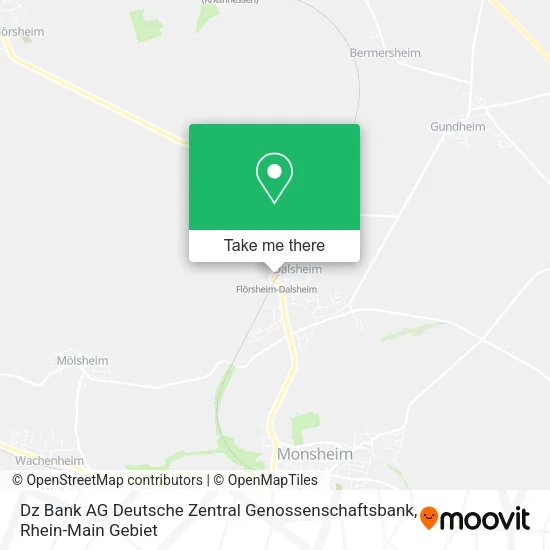 Карта Dz Bank AG Deutsche Zentral Genossenschaftsbank