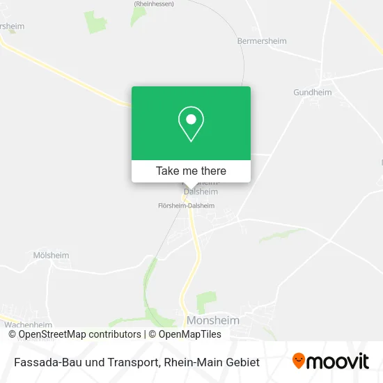 Карта Fassada-Bau und Transport