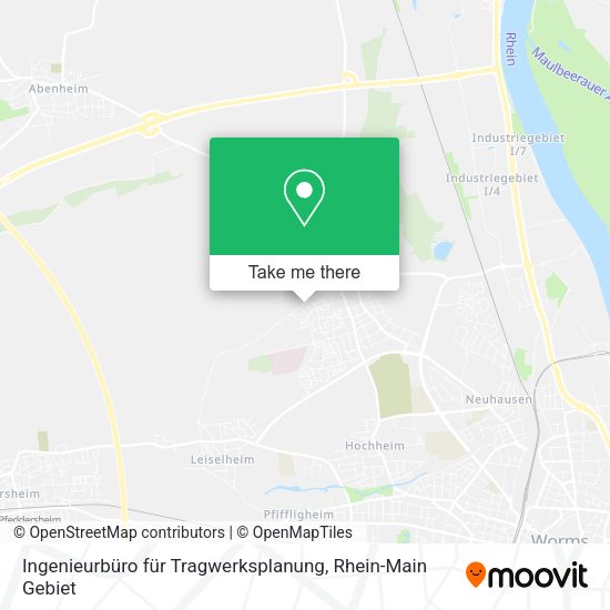 Карта Ingenieurbüro für Tragwerksplanung