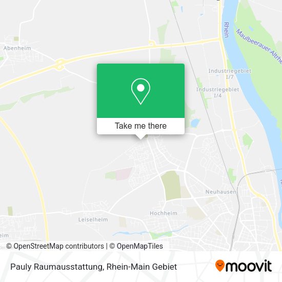 Карта Pauly Raumausstattung