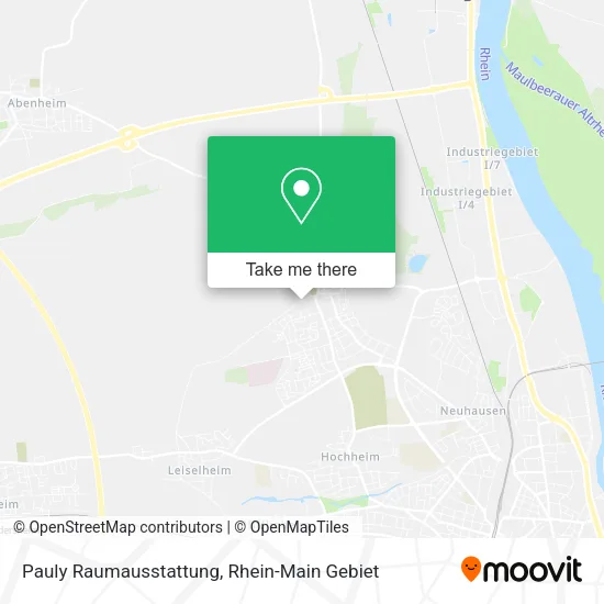 Карта Pauly Raumausstattung
