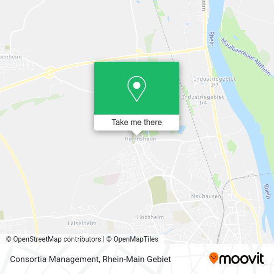 Карта Consortia Management