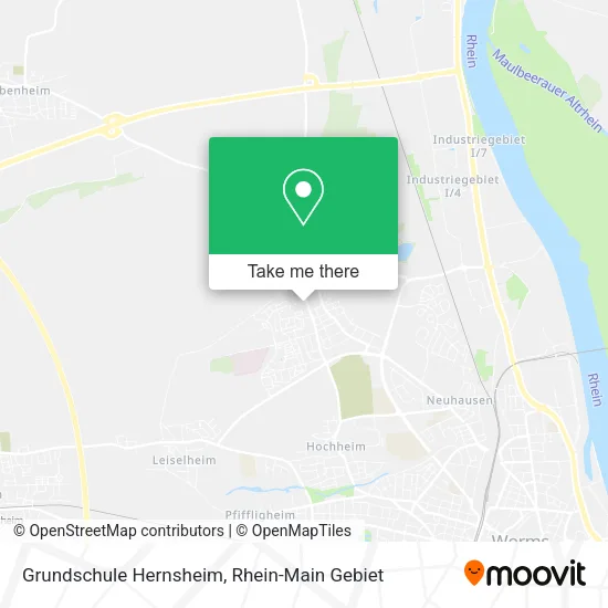 Карта Grundschule Hernsheim