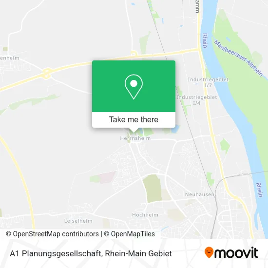 Карта A1 Planungsgesellschaft