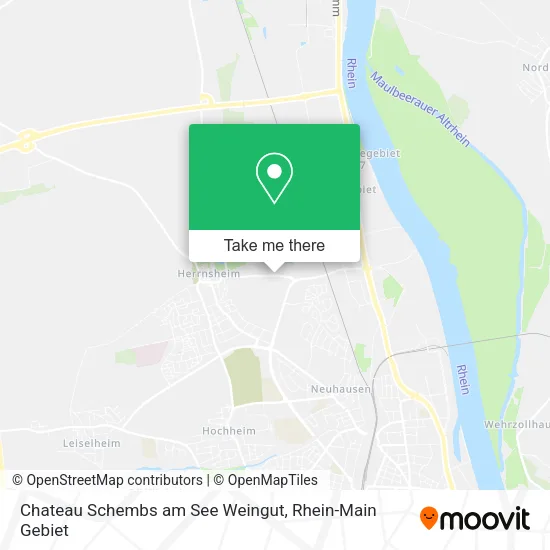 Карта Chateau Schembs am See Weingut