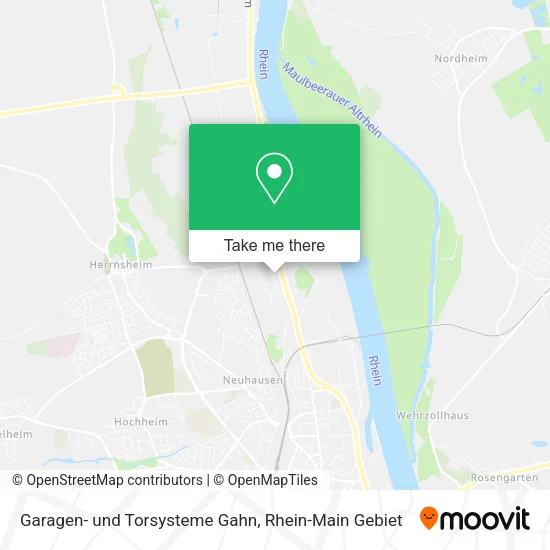Карта Garagen- und Torsysteme Gahn