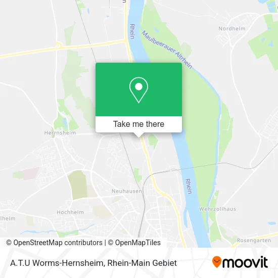 Карта A.T.U Worms-Hernsheim