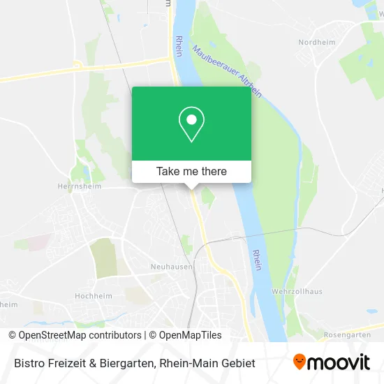 Bistro Freizeit & Biergarten map