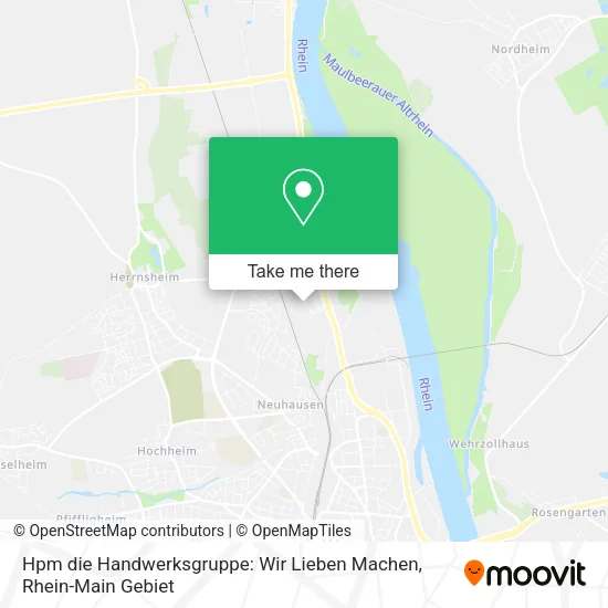 Карта Hpm die Handwerksgruppe: Wir Lieben Machen