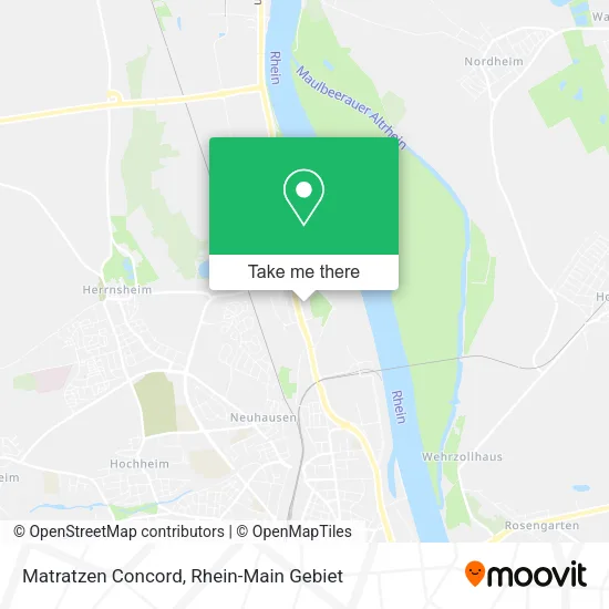 Matratzen Concord map
