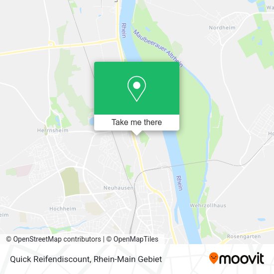 Карта Quick Reifendiscount